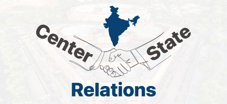 Power Sharing Between the Central and State Governments in India